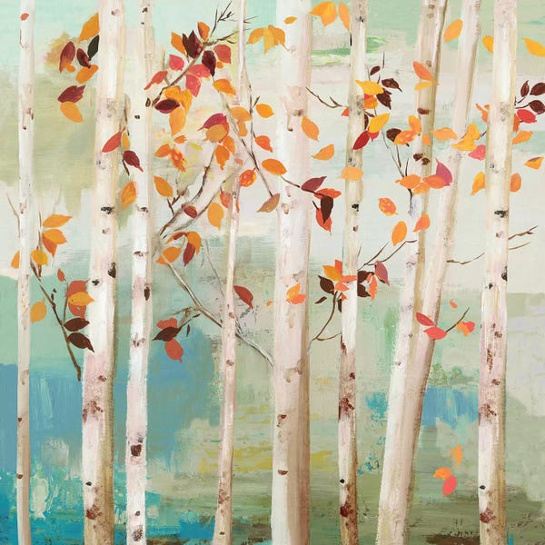 PI Creative Art: Fall Birch Trees  by Allison Pearce