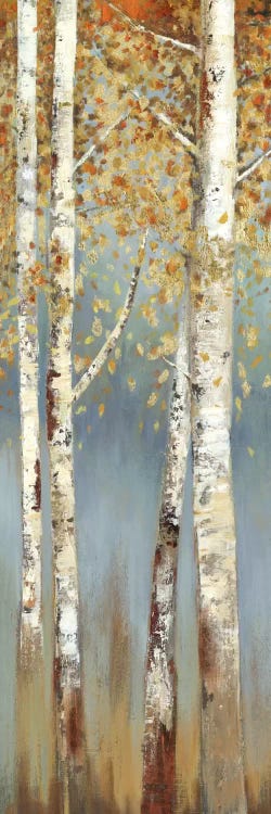 Butterscotch Birch Trees I