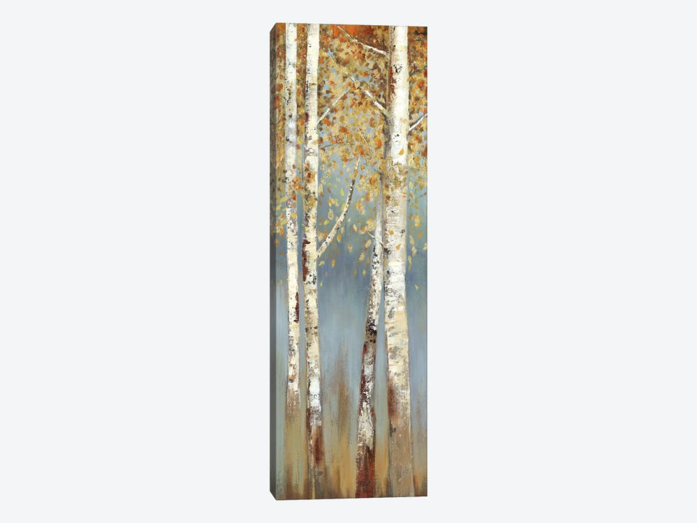 Butterscotch Birch Trees I by Allison Pearce 1-piece Canvas Artwork