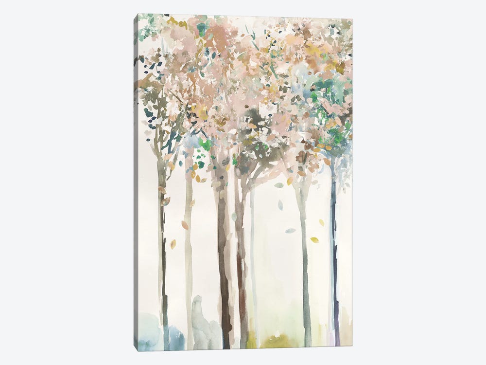 Golden Trees II  by Allison Pearce 1-piece Canvas Artwork