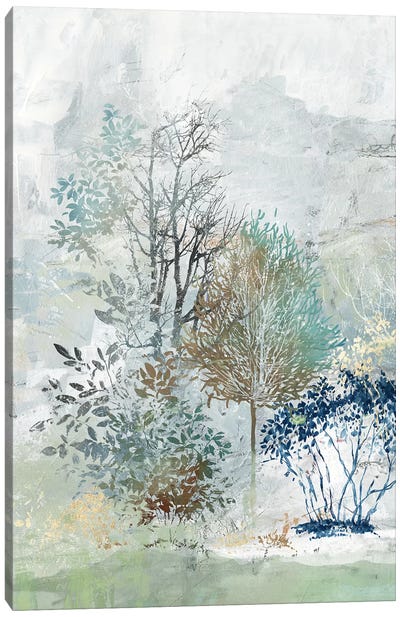 Silent Mystery I Canvas Art Print - Abstract Floral & Botanical Art
