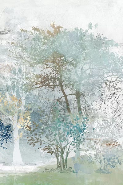 Large Floral & Botanical Art - Canvas Prints: Silent Mystery II by Allison Pearce