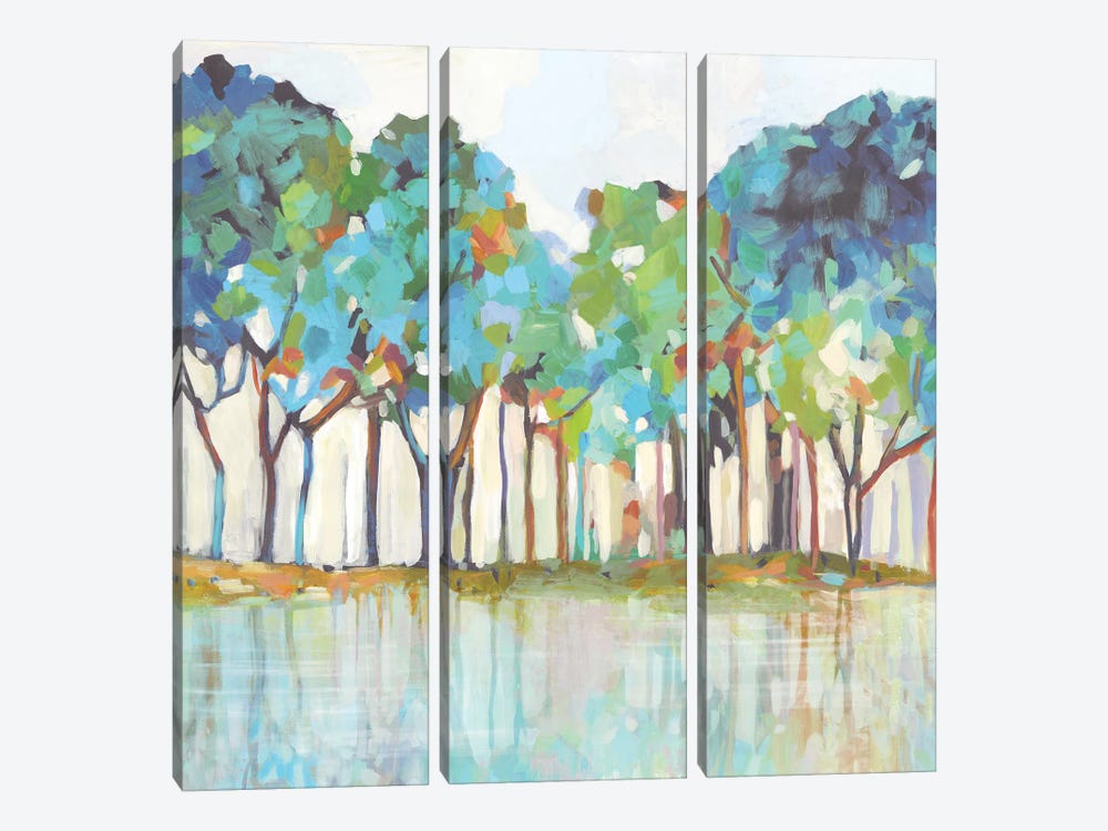 On That Side of Dream by Allison Pearce 3-piece Canvas Wall Art
