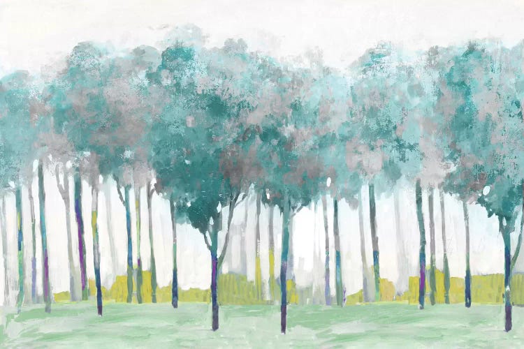 Teal Silver by Allison Pearce wall art