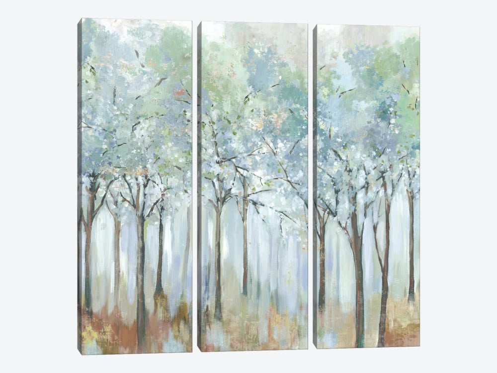 Forest of Light by Allison Pearce 3-piece Art Print