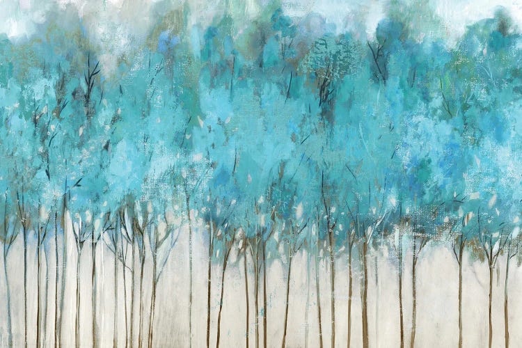 Teal Whisper by Allison Pearce wall art