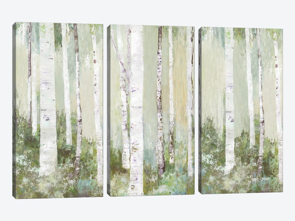 Tranquil Forest by Allison Pearce 3-piece Canvas Art