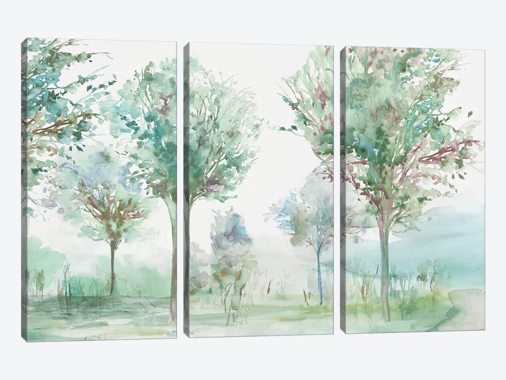 Delicate Landscape by Allison Pearce 3-piece Canvas Print