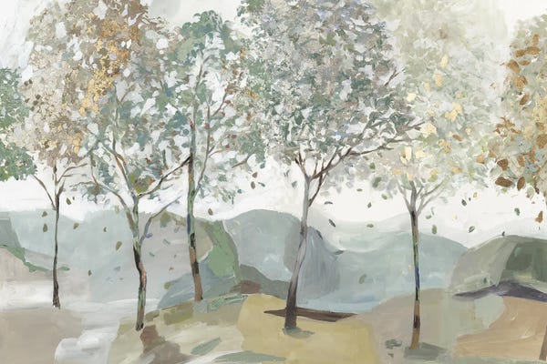 Floral & Botanical: Breezy Landscape I by Allison Pearce