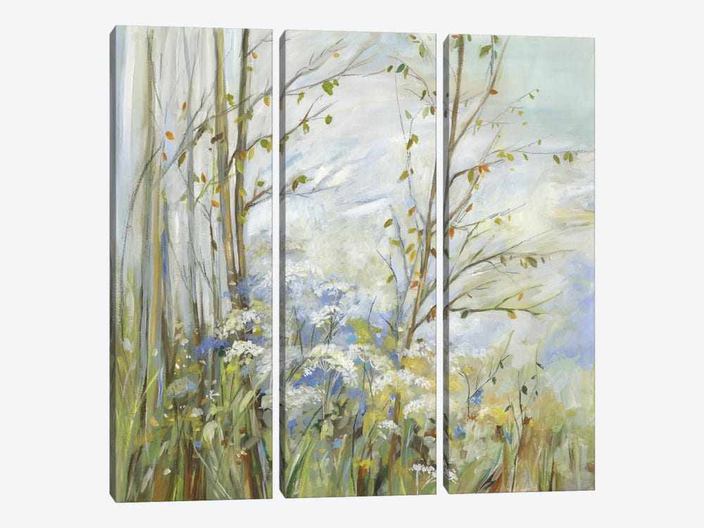 Sunny Breeze Landscape by Allison Pearce 3-piece Canvas Wall Art
