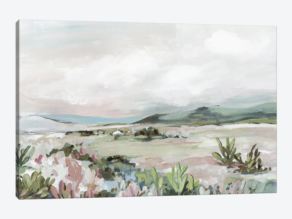Wild Cactus Garden by Allison Pearce 1-piece Canvas Art Print