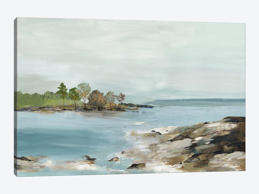 Rocky Beach Views by Allison Pearce 1-piece Canvas Print