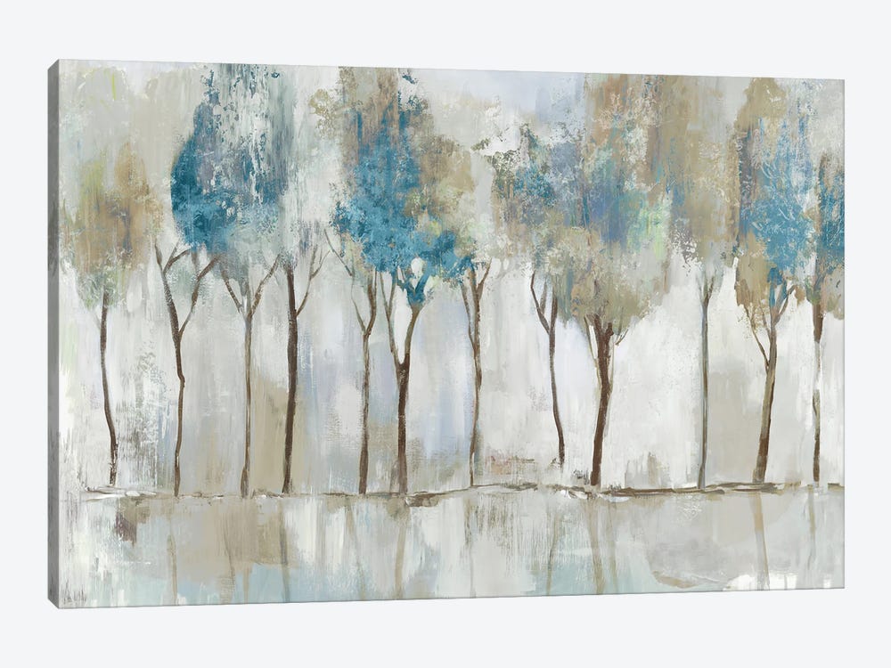 Tall Indigo Trees by Allison Pearce 1-piece Art Print