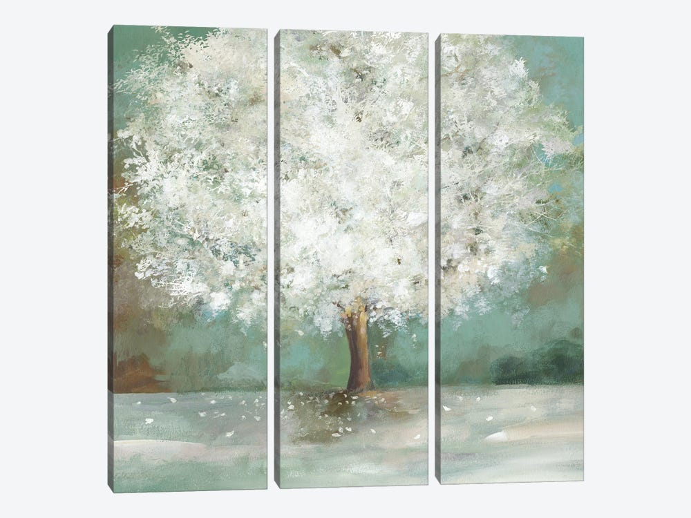 White Tree by Allison Pearce 3-piece Canvas Wall Art
