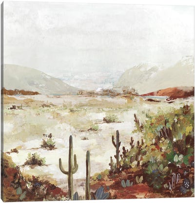 Cactus Canyon Canvas Art Print - Desert Art
