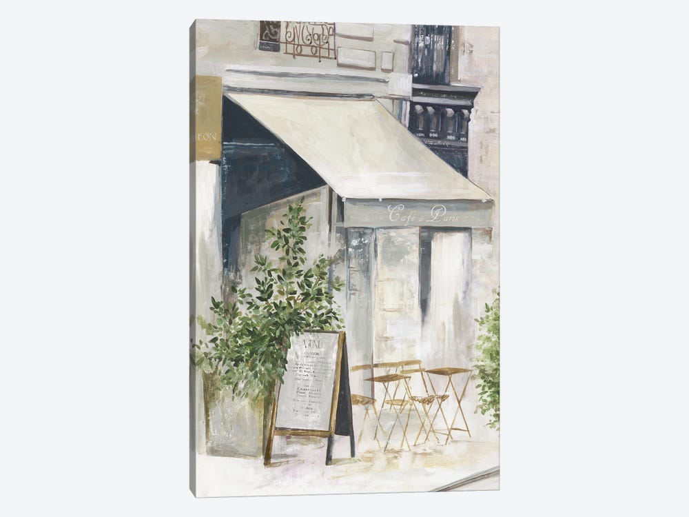 Paris Cafe I by Allison Pearce 1-piece Canvas Art