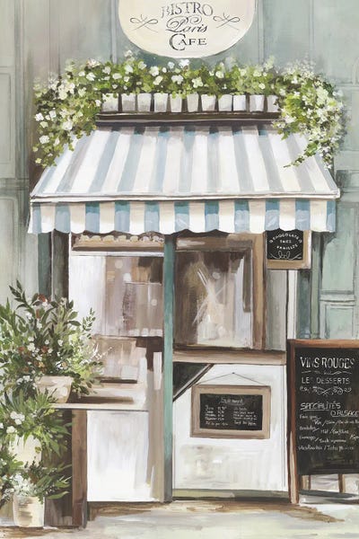 Furniture: Paris Cafe II by Allison Pearce