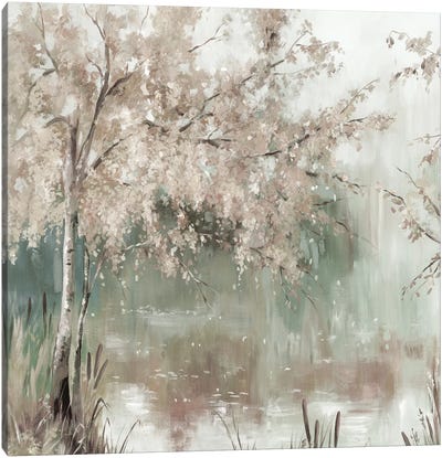 Willow Peace Canvas Art Print - Willow Trees