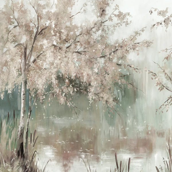 Abstract Oil Painting: Willow Peace by Allison Pearce