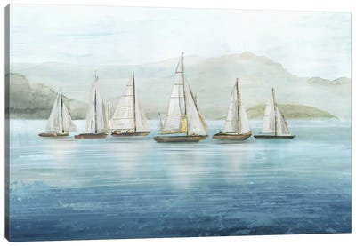 At Sea Canvas Art Print - Allison Pearce