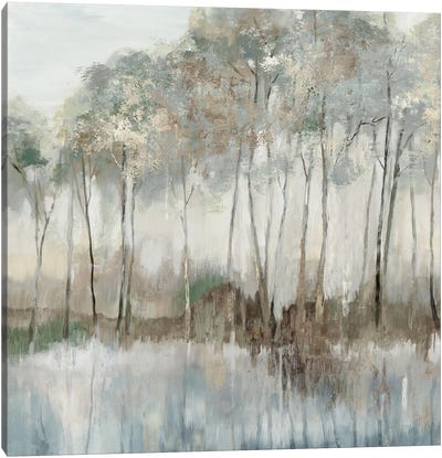 Serenade of Stillness Canvas Art Print - Forest Art