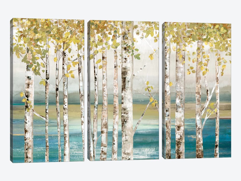 Down By The River I by Allison Pearce 3-piece Art Print
