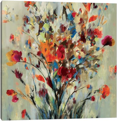 Euphoria Canvas Art Print - Abstract Floral & Botanical Art