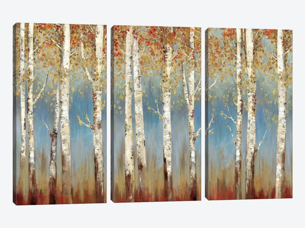 Falling Embers I by Allison Pearce 3-piece Canvas Art