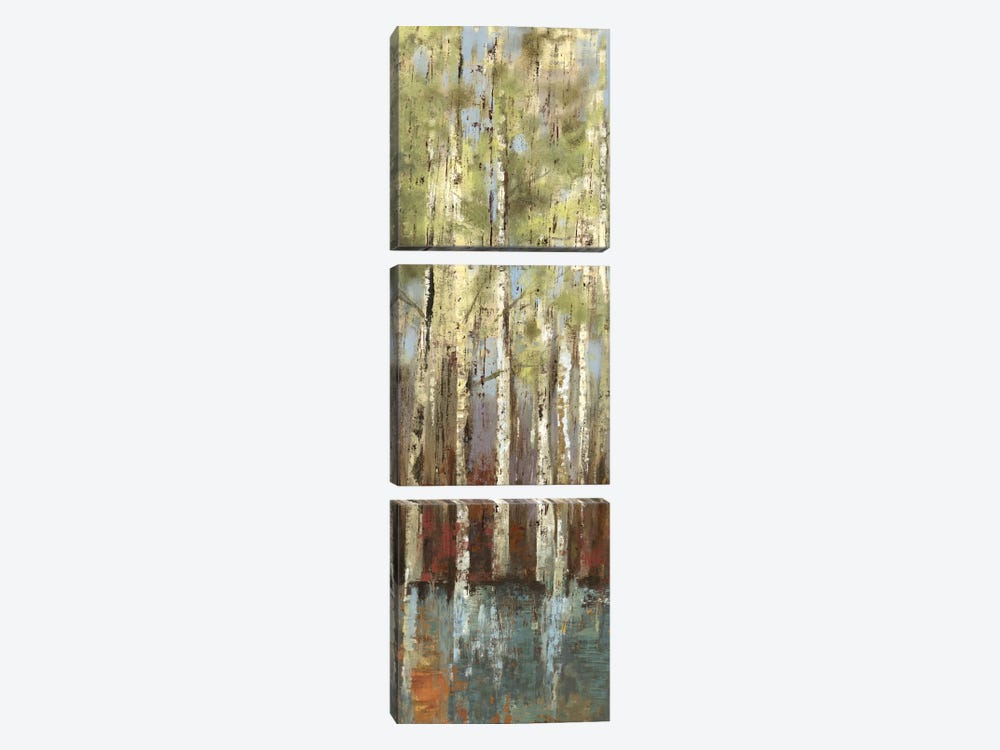 Forest Whisper I by Allison Pearce 3-piece Canvas Art