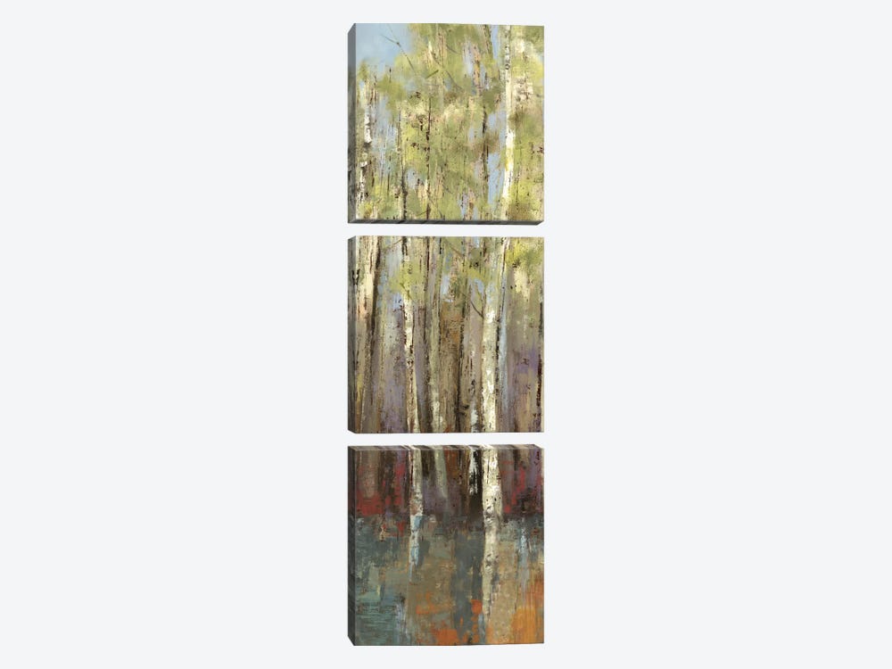 Forest Whisper II by Allison Pearce 3-piece Canvas Print