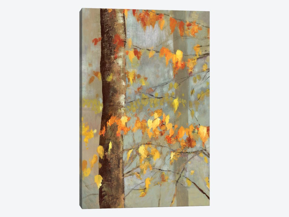 Golden Branches I by Allison Pearce 1-piece Canvas Wall Art