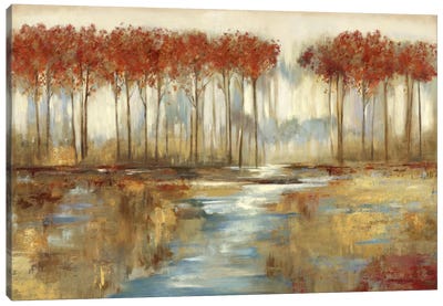 Gracious Landscape Canvas Art Print - Autumn & Thanksgiving