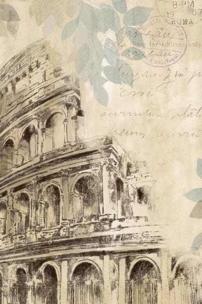 The Colosseum: Architectural Study I by Allison Pearce