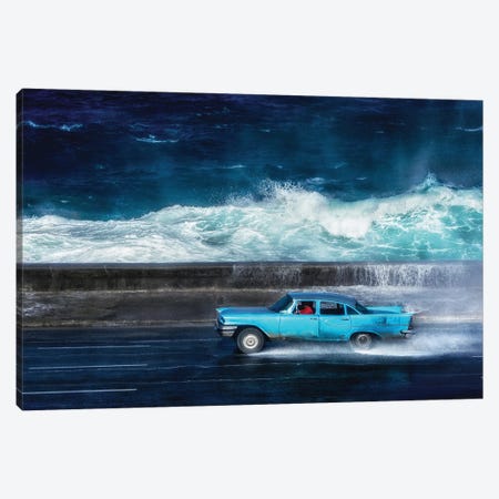 Oceanside Highway Canvas Print #ALU1} by Alper Uke Canvas Wall Art
