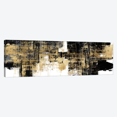 Amplified Gold on Black Canvas Print #ALW6} by Alex Wise Canvas Art Print