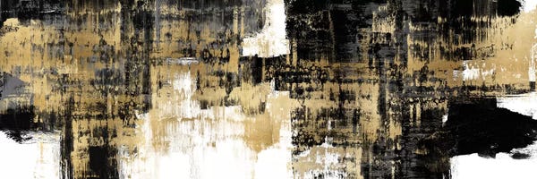 Office: Amplified Gold on Black by Alex Wise