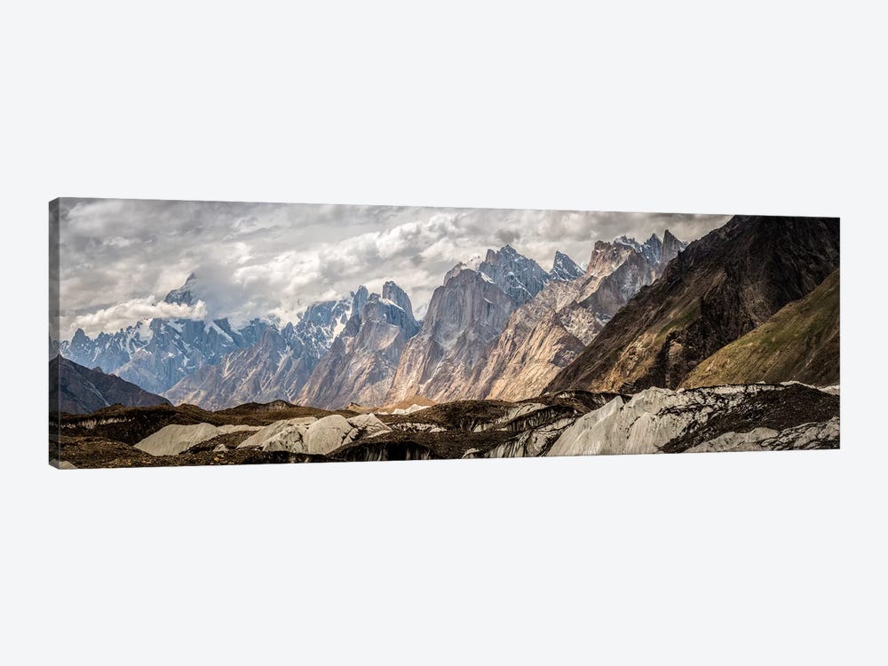 Baltoro Glacier, Karakoram Mountain Range, Gilgit-Baltistan Region, Pakistan by Alex Buisse 1-piece Canvas Artwork