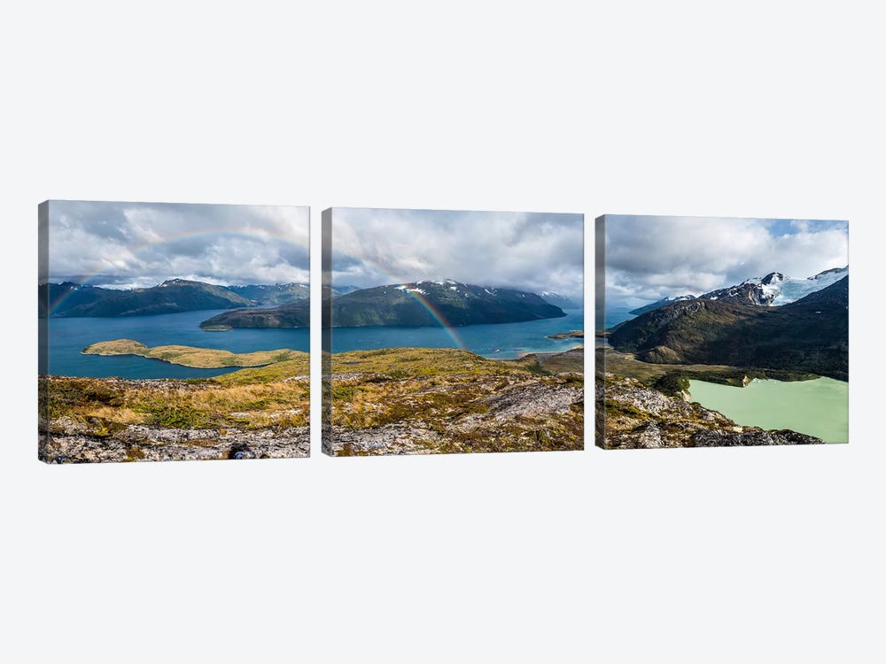 Caleta Olla, Beagle Channel, Tierra del Fuego Archipelago, South America by Alex Buisse 3-piece Canvas Artwork