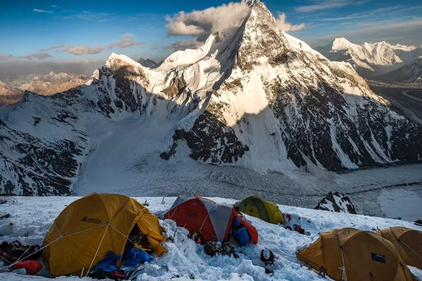 Alex Buisse: Camp 2, Abruzzi Spur, K2, Gilgit-Baltistan Region, Pakistan by Alex Buisse