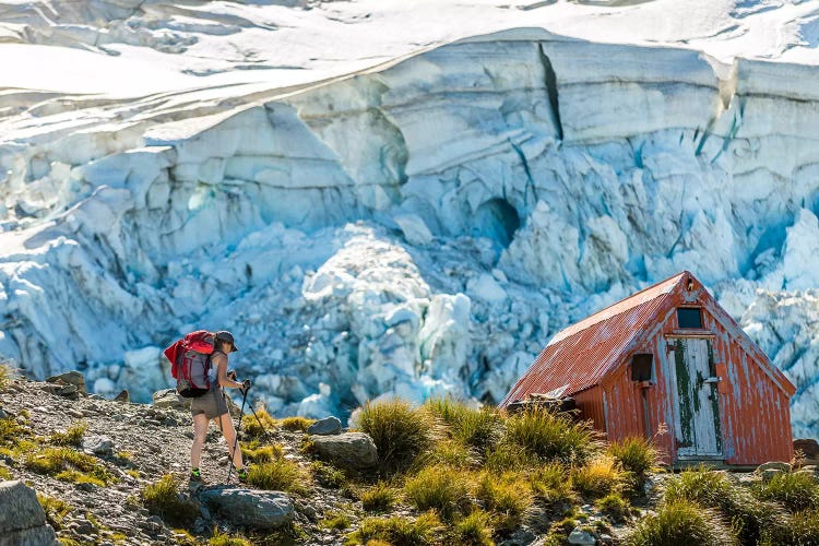 Day Hike By Sefton Bivouac, Aoraki/Mount Cook National Park, South Island, New Zealand