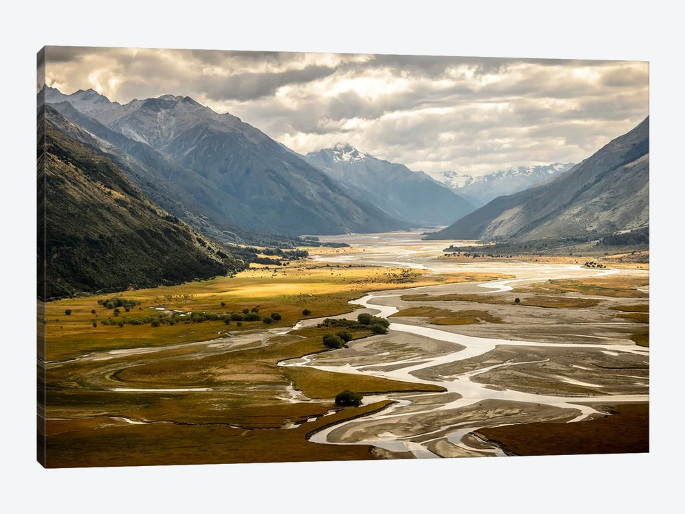 Hunter Valley, Wanaka, Otago Region, South Island, New Zealand by Alex Buisse 1-piece Art Print