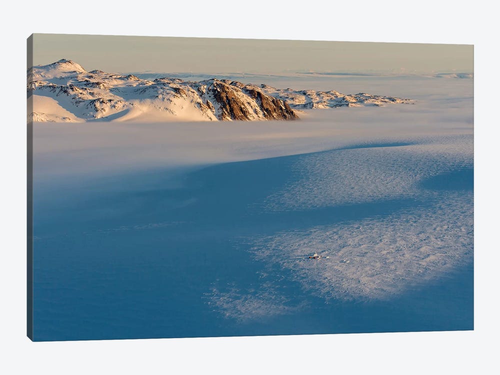 Last Light On A Base Camp On North Liverpool Land, Greenland by Alex Buisse 1-piece Canvas Print