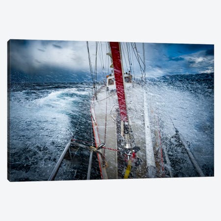 Rough Weather On Cape Horn, Patagonia, Chile Canvas Print #ALX36} by Alex Buisse Canvas Print