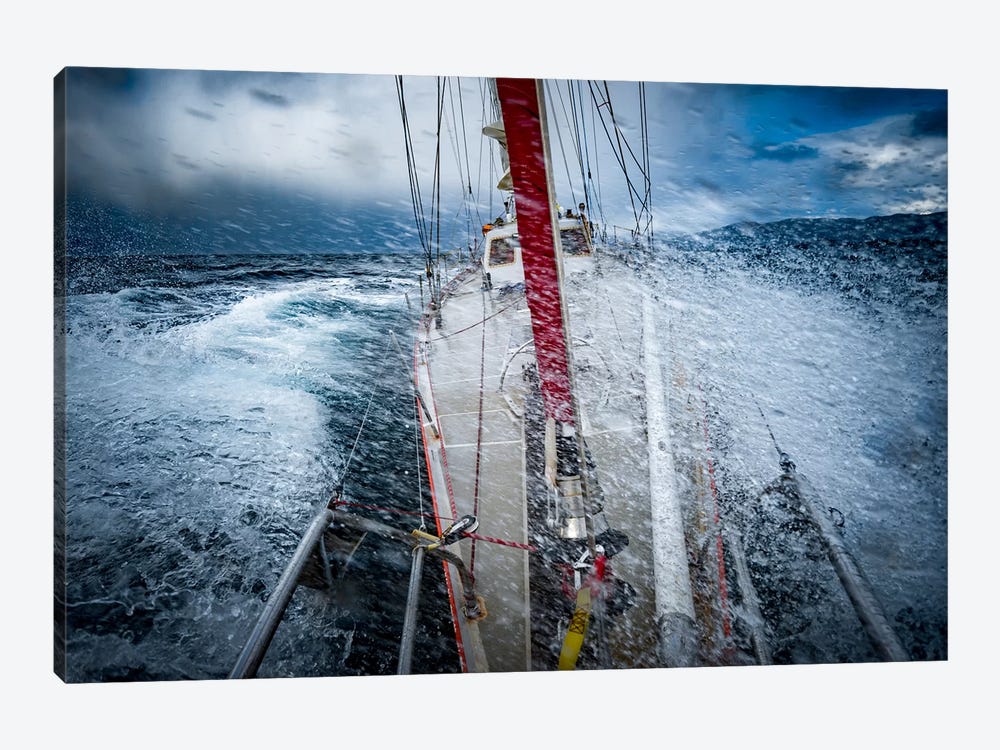 Rough Weather On Cape Horn, Patagonia, Chile by Alex Buisse 1-piece Canvas Artwork