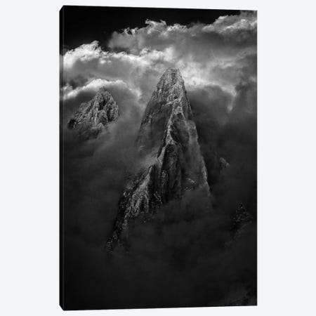 Stormy Weather, Aiguille des Drus, Chamonix, Haute-Savoie, Auvergne-Rhone-Alpes, France Canvas Print #ALX38} by Alex Buisse Canvas Art