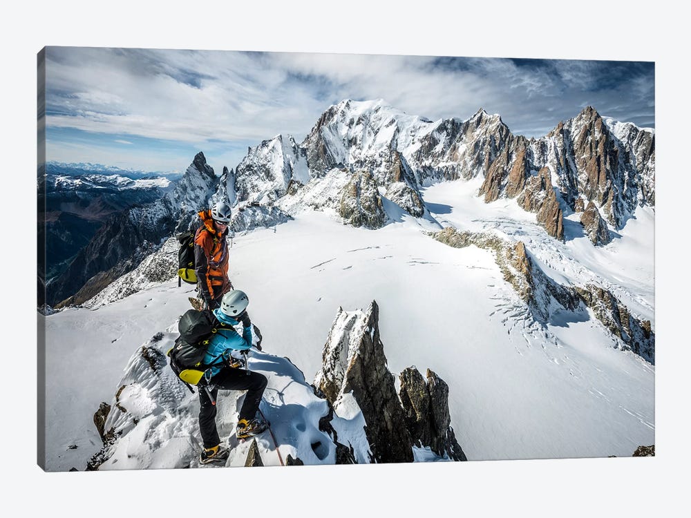 Summit, Aiguilles Marbrees, Mont Blanc Massif by Alex Buisse 1-piece Art Print