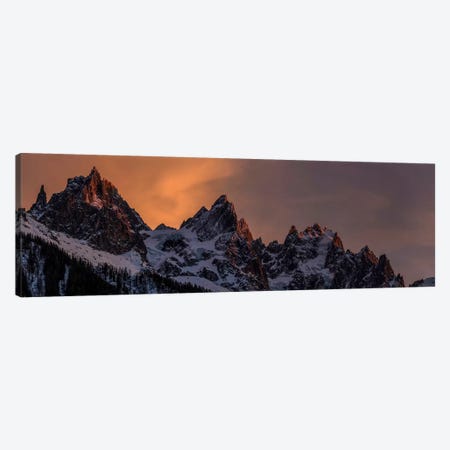 Aiguilles de Chamonix In The French Alps, Haute Savoie, France Canvas Print #ALX9} by Alex Buisse Canvas Print