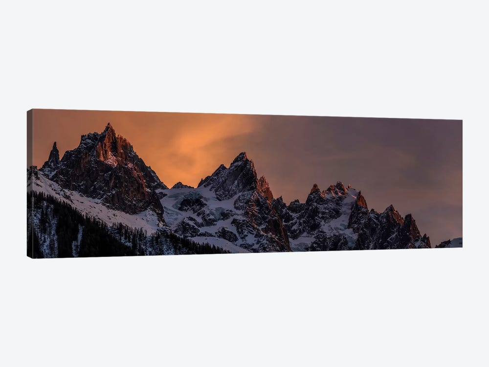 Aiguilles de Chamonix In The French Alps, Haute Savoie, France by Alex Buisse 1-piece Canvas Art