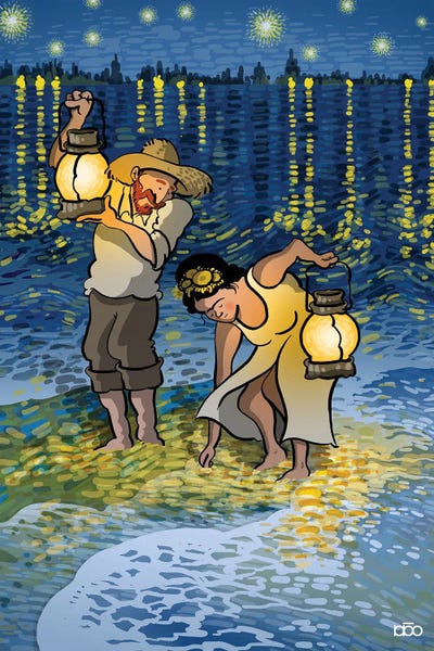 Van Gogh & Friends: In Search Of Stars by Alireza Karimi Moghaddam