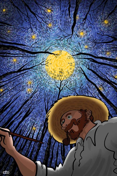 Arts & Crafts: Jungle Moon by Alireza Karimi Moghaddam